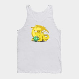 Yellow Dragon d20 Tank Top